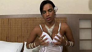 Tranny fuck hotty with blowjob and hardcore action in detailed scene