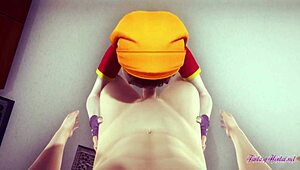 pov pan gets boobjob blowjob and creampie in dragon ball hentai