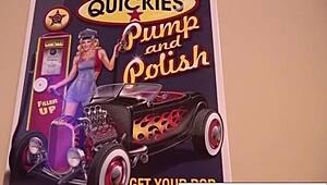 olivia austin touches her pussy after workout