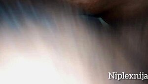 i'm oiling my wet pussy, feeling so good!