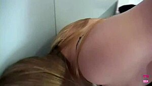 uhh, this leashed blonde hottie craves dildos in her ass n gets pounded hard