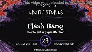 Erotic audio flash bang for women