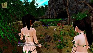 Harem Hotel 405 Features Anime Characters In 3D Cartoon Outfits With Curvy Boobs And Big Tits