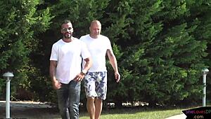 horny russian babe gets dp fucked by two cocks in classy 3some