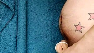 i use fleshlight in the kitchen for intense orgasm with my pierced cock