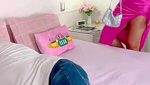 I’m so turned on by my neighbor’s huge cock creaming my pussy!