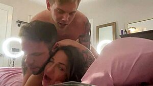 Bisexual MMF Threesome Hints at Wild Action with Wolf Hudson