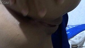 Horny stepsister shows ass to stepbrother alone