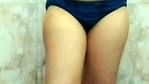 Big Boobs Girlfriend Fingering in Bathroom HD