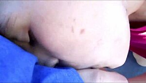 Michelle Simpson gives amateur blowjob in pov, sucking and swallowing cumshot