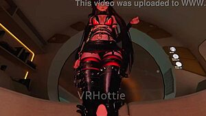Slow POV lap dance turns into intense gay fucking in VRChat