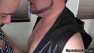 hairyandraw gays sam black and roman x breed hard in anal