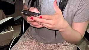 Latina Neighbor Begs to Stop the Relentless Pounding of Her Pretty Pussy