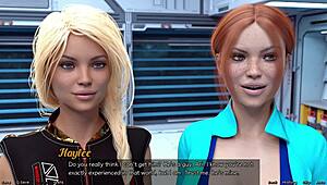 stranded in space 2, meeting those hot step sisters for some fun