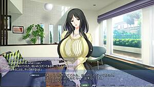 Akumeru family: Iroha route part 6 - mutual pleasure with big tits and toys