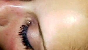 Horny White Slut with Big Black Cock