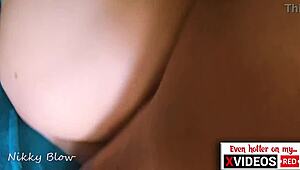 Getting a huge cock in my pussy with butt plug, moaning loud in sensual doggy 😍.