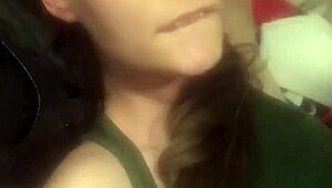 You on Top POV with Moaning MILF Gagging Deep