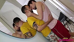 So, I bumped into my neighbor Drew Dixon with Koldo Goran in the elevator.