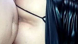 Adoptive Aunt Invites Me for Blowjob and Monster Cock Cumshot