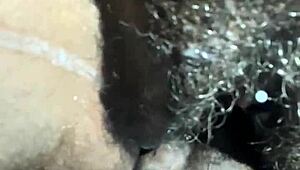 Ebony Couple's Intense Breeding Session with Monster Cock Creampie