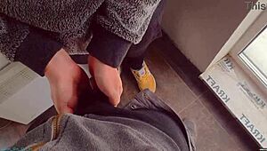 cum in my panties after some intense rubbing, babe