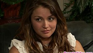 Teen Stripper In Lingerie Licks Tattooed Lesbian Boss's Pussy During Striptease