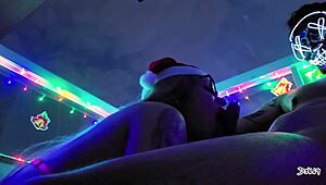 Sexy Christmas Creampie Deepthroat And Cumshot