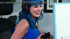 My Lesbian Girlfriend Face Sits And Licks Big Tits!