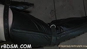 1st timer in hardcore s&m sex, blowjob and masturbation with toys