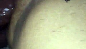 wife and i fucking outdoor with creampie and big cock