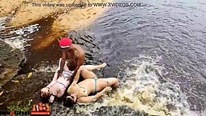 I Couldn't Resist Two Latina Witches on Halloween, Eliane Furacao and Lorrany Exotica!