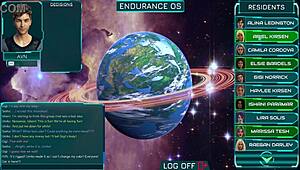 Stranded In Space Chatting