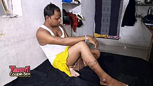 i’m obsessed with this hot tamil babe in erotic lingerie getting creampied