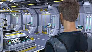 I's checking on the hot big tits doctor in stranded in space 88.