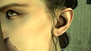 Rey auditions for 3D porn with old vibes