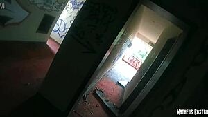 Party Hotel - Novinhas Safadas Fodendo em Local Abandonado, Close-Up Ass Double Bisexual Tits