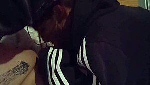 I found this slut on craigslist and she deepthroats my cock.