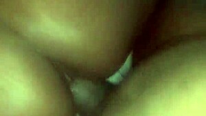 nymphofreak1 handles monster cock with bubble butt in ebony big black scene.