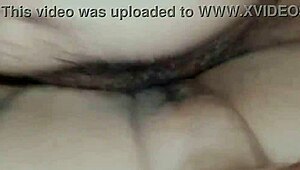 Mi hermanastra gime delicioso mientras mi polla le da un masaje, he whispered