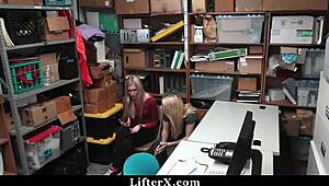 Stepdaughter bangs mall officer to save her stepmommy today