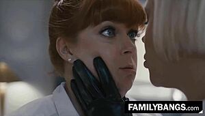 Evil Director Masters Innocent Red Pussy of Penny Pax and Helena Locke