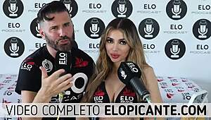 Watch Veve Valencia strip her underwear in the hot room?