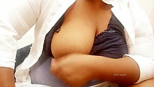Asian Aunty's Big Sexy Tits Wow!