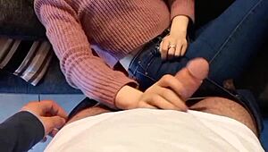 mi tia me da una mamada cuando mi tio no est�