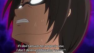 Hentai big tits anime babe gets wild