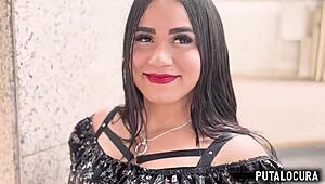 पुटालोकुरा - कामुक वेनेज़ुएला वाली ब्रिथानी को पकड़कर ज़ोरदार चोदा