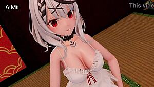 Naughty Futa Girl in 3D Cartoon Bends Over for Intense Doggy Action in SKMT EP1.