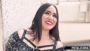 पुटालोकुरा - कामुक वेनेज़ुएला वाली ब्रिथानी को पकड़कर ज़ोरदार चोदा