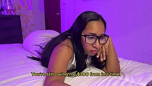 Stepmom, you got fucked for cash and took that cumshot in the bedroom!